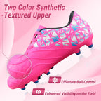 Vizari Pismo Junior Firm Ground Soccer Cleats – Pink