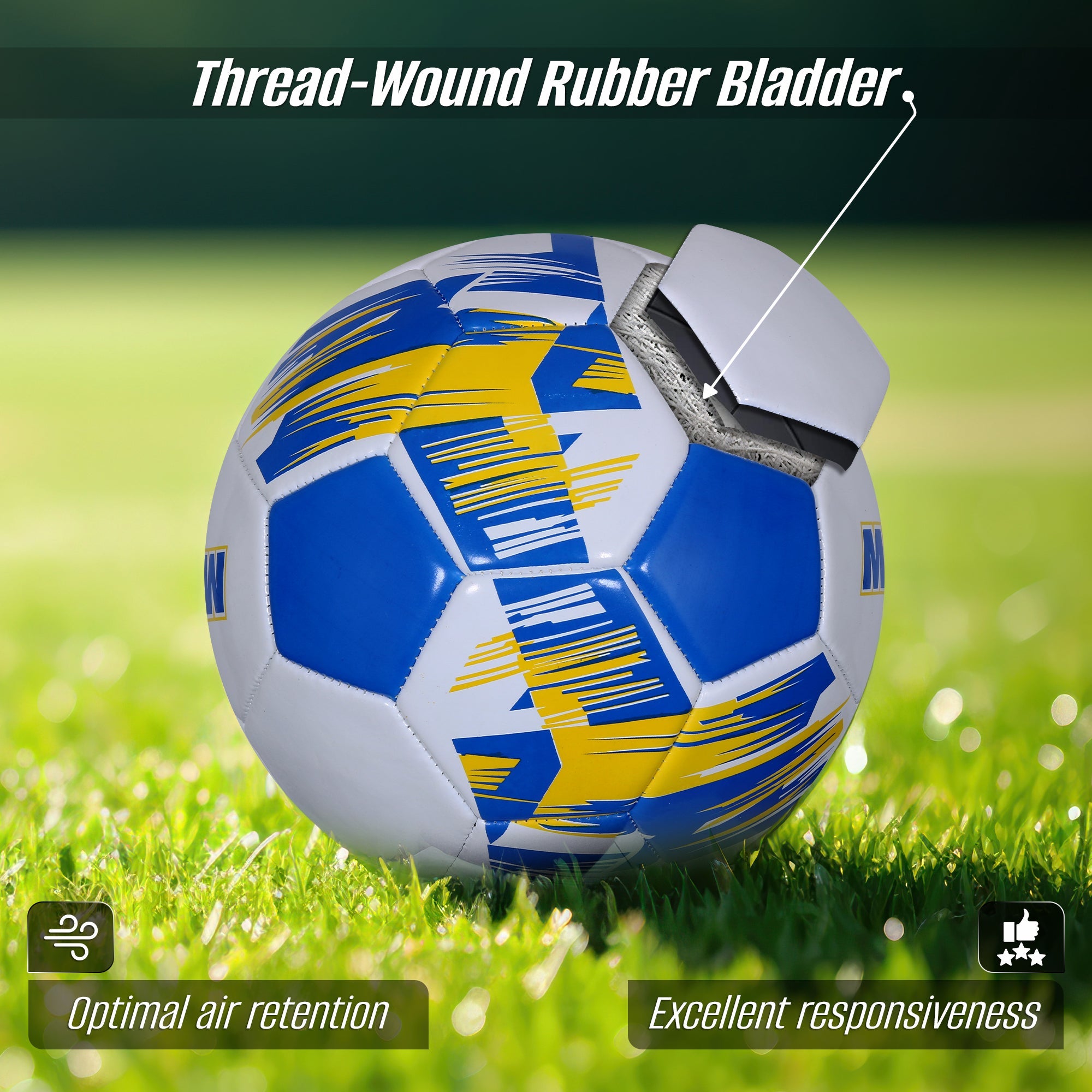 Club Team Soccer Balls - Madrid White - Vizari Sports