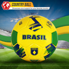 Vizari National Team Soccer Balls – Brazil Yellow