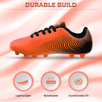 Vizari Stealth Firm Ground Soccer Shoes – Orange/Black