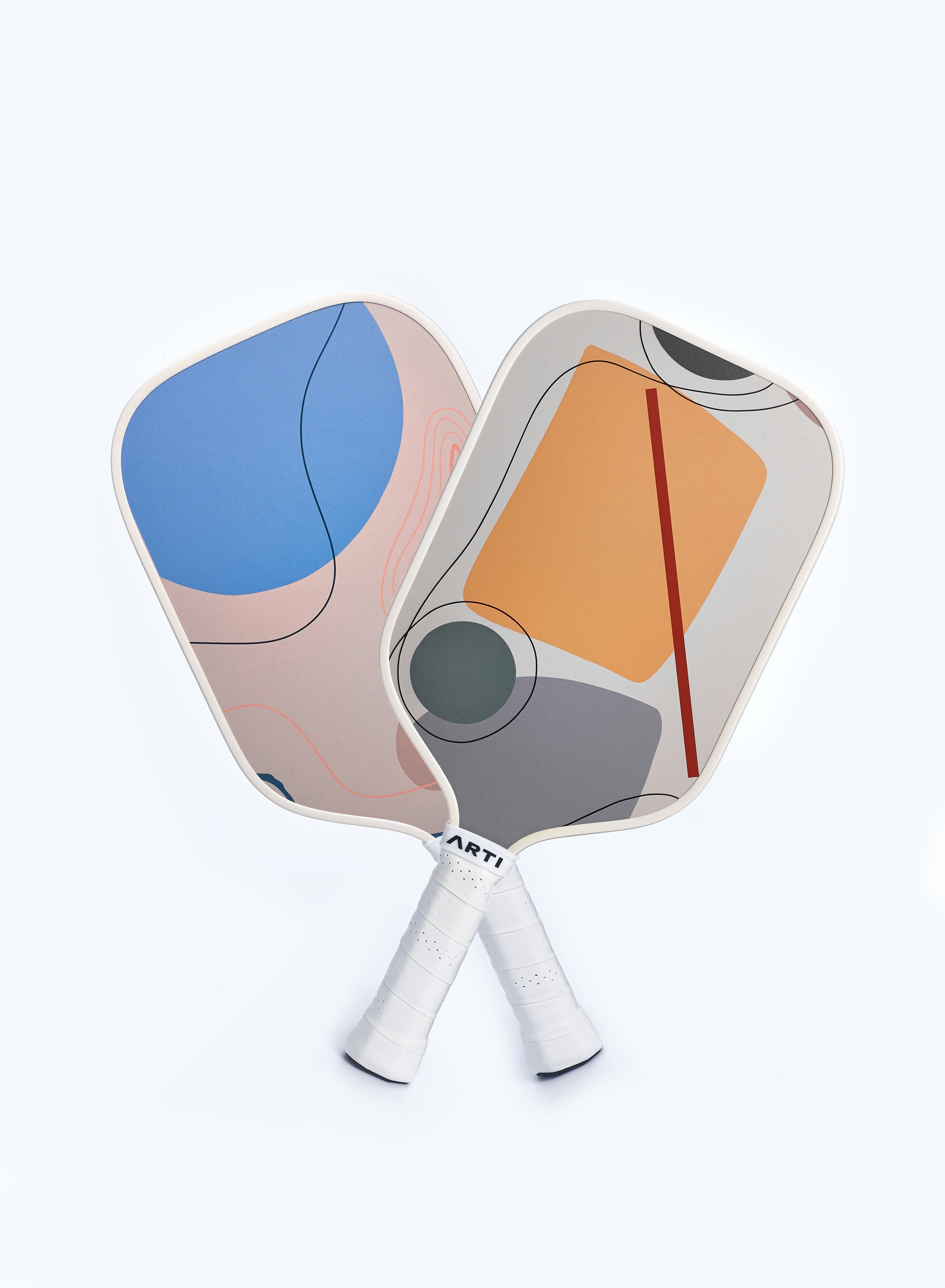ARTI Fiberglass"Horizon Duo" Pickleball Paddle Set