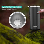 20oz Tumbler - wide-mouth design for easy filling