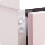 Eshanmu Clear Soft Close Drawer Cabinet Door Bumpers - 10Mm4Mm - Sound Dampening Adhesive Transparent Rubber Pads Feet - Surface