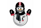 Rico Industries Ncaa Cincinnati Bearcats Snowman Shape Cut Pennant - Home And Living Room D  Cor - Soft Felt Ez To Hang