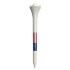 Pride Performance Professional Tee System Evolution 3-1/4 Inch Plastic Golf Tees (30 American Flag 3 1/4'' Tees)