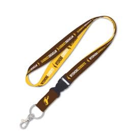 Wincraft Ncaa University Of Wyoming 95315012 Lanyard With Detachable Buckle, 3/4''