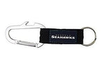 Nfl Seattle Seahawks Carabineer Keychain, Navy, One Size