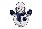 Rico Industries Ncaa Penn State Nittany Lions Snowman Shape Cut Pennant - Home And Living Room D  Cor - Soft Felt Ez To Hang