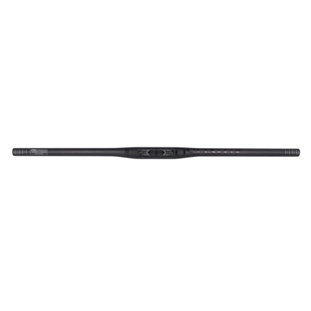 TruVativ Atmos Carbon Flat Handlebar 760mm Wide, 31.8mm Clamp, Noise-Absorbing, Lightweight Cross-Country Bike Bar with Trimable