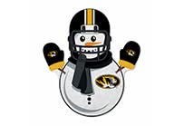 Rico Industries Ncaa Missouri Tigers Snowman Shape Cut Pennant - Home And Living Room D  Cor - Soft Felt Ez To Hang