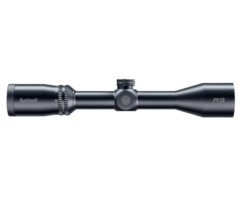 Bushnell R3 3-9x40 Riflescope, Multi-X Reticle, HD Optical System, EXO Barrier, IPX7 Waterproof, for Hunting and Shooting