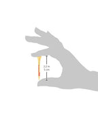 Pride Professional Tee System Shortee Tee, 2-1/8 Inch -120 Count (Red On Natural)
