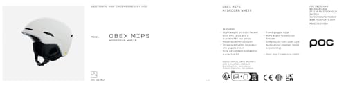 Poc Obex Mips Helmet Hydrogen White Xss