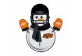 Rico Industries Ncaa Oklahoma State Cowboys Snowman Shape Cut Pennant - Home And Living Room D  Cor - Soft Felt Ez To Hang