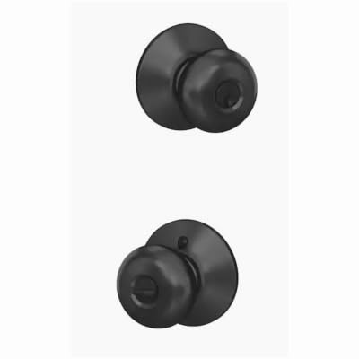 Entry Knob Plymth Mtblk (Pack Of 1)