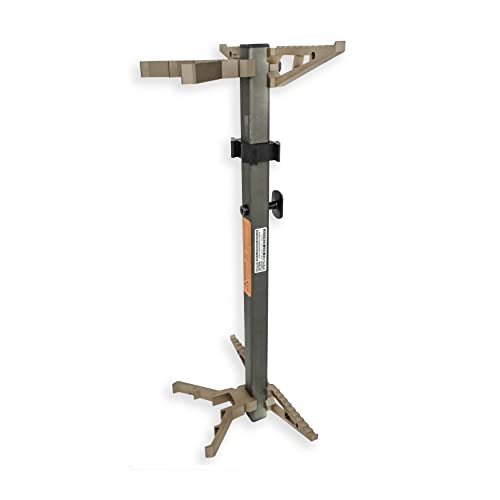 Xop X2 Hunting Climbing Steps - Set Of 4, Double Step Climbing Sticks For Hunting (2025 Tan/Grey 4 Pk)