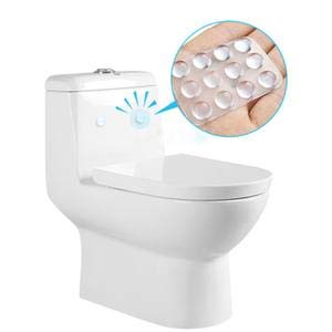 Eshanmu Clear Soft Close Drawer Cabinet Door Bumpers - 10Mm4Mm - Sound Dampening Adhesive Transparent Rubber Pads Feet - Surface