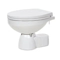 Jabsco 38245-4192 Quiet Flush E2 Electric Marine Toilet - Touch Sensor Flush Panel, Eco Water-Saving Flush, Rotatable Base, Easy