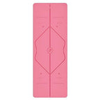 Liforme Travel Yoga Mat - Free Yoga Bag Included - Patented Alignment System, Warrior-Like Grip, Non-Slip, Eco-Friendly, Ultra-L