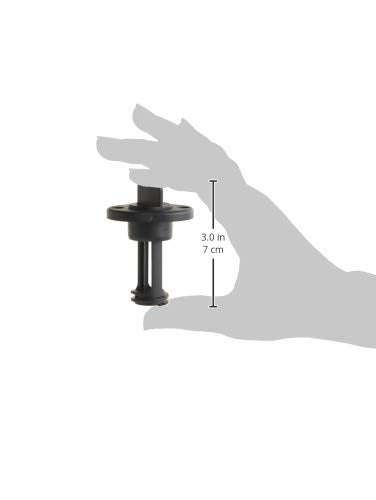 T-H Marine Dp-1-Dp Self-Retaining Boat Transom Drain Plug - Black