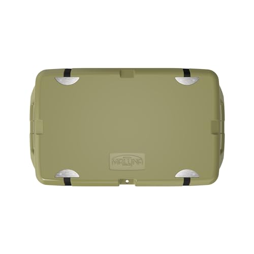 Maluna 70 Quart Desert Tan Hard Cooler  Rotomolded  Insulated Portable Ice Chest Box For Drinks, Beverages, Beach, Camping, Picn