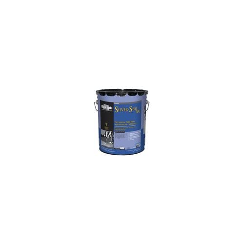 Gardner-Gibson 5177-A-30 Black Jack Silver-Seal 700 Fibered Aluminum Coating, 4.75 Gal