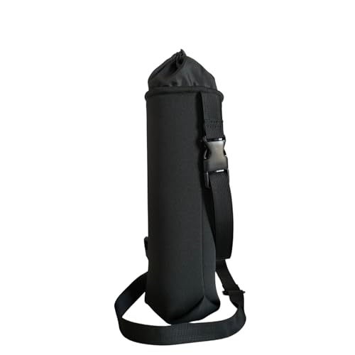 Nihspruhay Insulated Neoprene 2L Water Bottle Carrier Bag, Adjustable Shoulder Strap Hand Strap And With A Plastic Clip Hook. (2