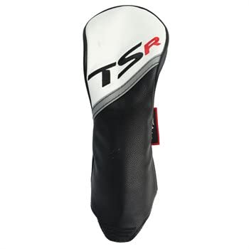 Titleist New Tsr Leather Hybrid/Rescue Headcover, Black / White / Red