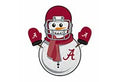 Rico Industries Ncaa Alabama Crimson Tide Snowman Shape Cut Pennant - Home And Living Room D  Cor - Soft Felt Ez To Hang