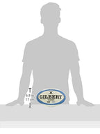 Gilbert G-Tr4000 Rugby Training Ball - Royal (Size - 5)