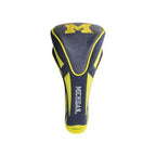 Team Golf Ncaa Michigan Wolverines Single Apex Driver Head Cover Golf Club Single Apex Driver Headcover, Fits All Oversized Club