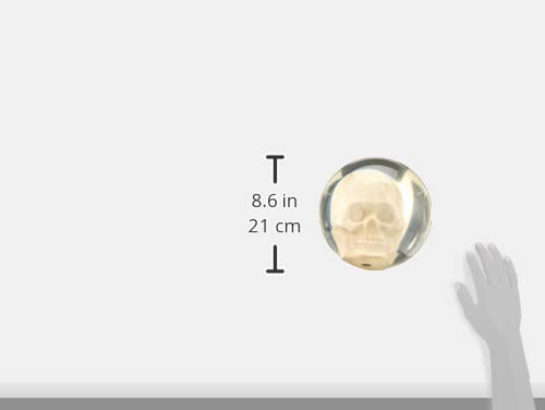 Kr Strikeforce Clear Skull Undrilled Bowling Ball, Clear, 15Lb