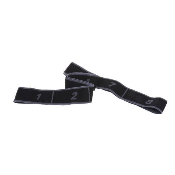 CALANDIS 2xAdults 8 Loops Latin Yoga Stretching Strap Gym Dance Resistance Band Gray | Other Fitness Running & Yoga
