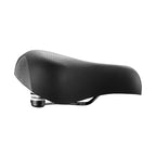 Selle Italia, Zeta Comfort Gel Flow, Cruiser Bike Saddle - For Men And Women, 670G, Black