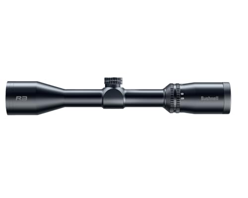 Bushnell R3 3-9x40 Riflescope, Multi-X Reticle, HD Optical System, EXO Barrier, IPX7 Waterproof, for Hunting and Shooting