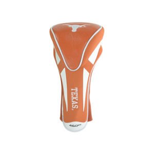 Team Golf Ncaa Texas Longhorns Single Apex Driver Head Cover Golf Club Single Apex Driver Headcover, Fits All Oversized Clubs, T