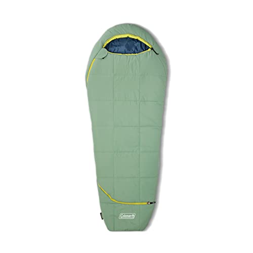 Coleman Big Bay Sleeping Bag 20 Degree Mummy Moss
