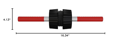 Dmoose Forearm Strength Trainer - Hand, Wrist, And Forearm Trainer - Durable Pvc Anti-Slip Grip Handles And Quick Locking Mechan