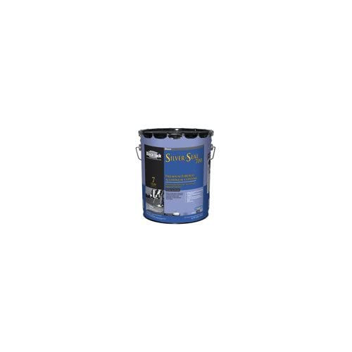 Gardner-Gibson 5177-A-30 Black Jack Silver-Seal 700 Fibered Aluminum Coating, 4.75 Gal