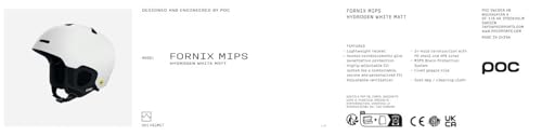 Poc, Fornix Mips, Hydrogen White Matt, Xss