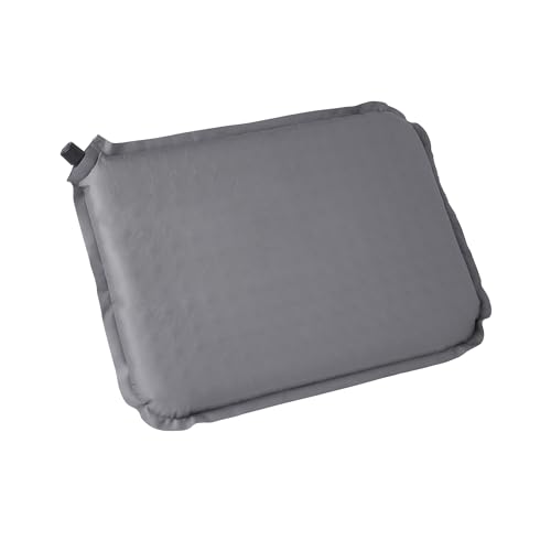 Teton Camping Seat Cushion; Stadium Seat; Office Chair; Car Pad; Inflatable, Bluestone