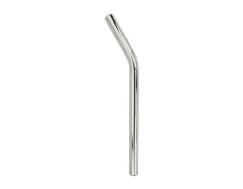 Bike Lay-Back Steel Seat Post Without Support Steel 22.2Mm Chrome.