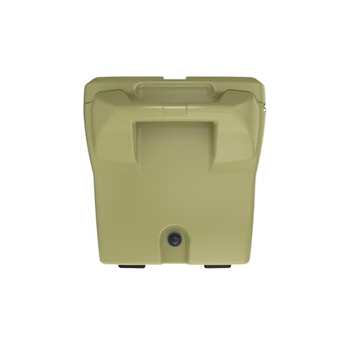 Maluna 70 Quart Desert Tan Hard Cooler  Rotomolded  Insulated Portable Ice Chest Box For Drinks, Beverages, Beach, Camping, Picn