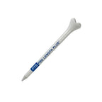 Pride Professional Tee System Plastic Golf Tees (Pack Of 50), 40 Count 3-1/4-Inch + 10 Count 1-1/2-Inch,White