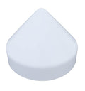 Cone Style Pylon Cap for Marine Dock (White, 7 inch)