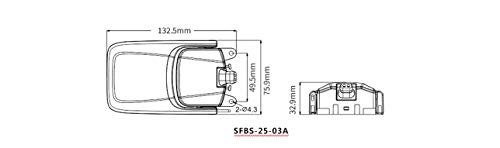 Seaflo 03-Series Heavy Duty Bilge Pump Float Switch For 12V, 24V, 32V