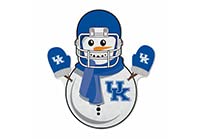 Rico Industries Ncaa Kentucky Wildcats Snowman Shape Cut Pennant - Home And Living Room D  Cor - Soft Felt Ez To Hang