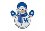 Rico Industries Ncaa Kentucky Wildcats Snowman Shape Cut Pennant - Home And Living Room D  Cor - Soft Felt Ez To Hang