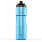 Clean Bottle Insulated Bike Water Bottle, 23 oz, Black, Easy Clean Nozzle, Squeeze Design, Model SPT23001