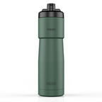 Clean Bottle Insulated Bike Water Bottle, 23 oz, Black, Easy Clean Nozzle, Squeeze Design, Model SPT23001